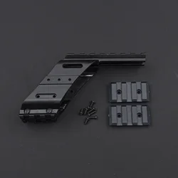 Tactical 20mm Picatinny Pistol Sight Rail Mount Quad Rail Picatinny For Glock 17 5.56 Colt 1911 Laser Flashlight Scope Mount