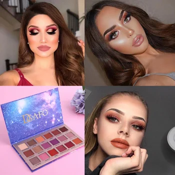 

18 Color Professional Make Up Glitter Eyeshadow Palette Matte Long-lasting Waterproof Eye shadow Makeup Palette Kits New