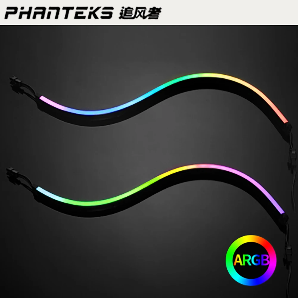 PHANTEKS комбо M1 M5 13 мм x 5 400 мм/550 мм/1000 светильник полосы ARGB неоновые компьютер чехол