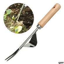 Ручные культиваторы вилка металлический ручной садовый деревянной ручкой копания Съемник прополка инструмент пересадка сад лопаты