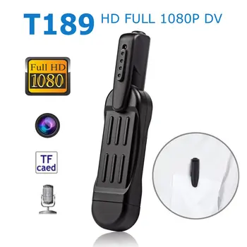 

T189 Mini Camera HD 1080P Camcorder Micro Camera DV DVR Vide Voice recorder Motion Detection micro Sports Cop Cam SQ11
