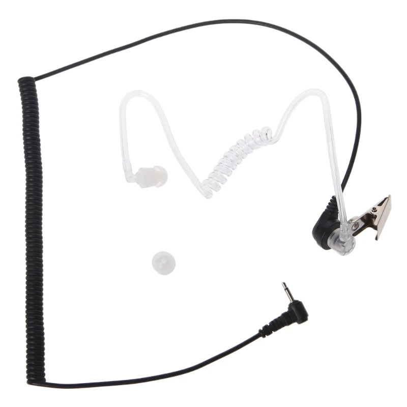 

1-Pin Plug Walkie Talkie Acoustic Tube In-Ear Two Ways Radio Headsets Earphones