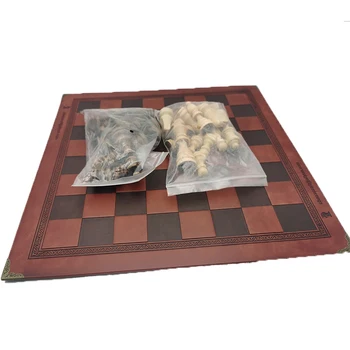 Buy Online Best Quality Wooden International Chess Set wooden Chess Board games Checkers Puzzle game engaged Birthday gift For kids chess board.
