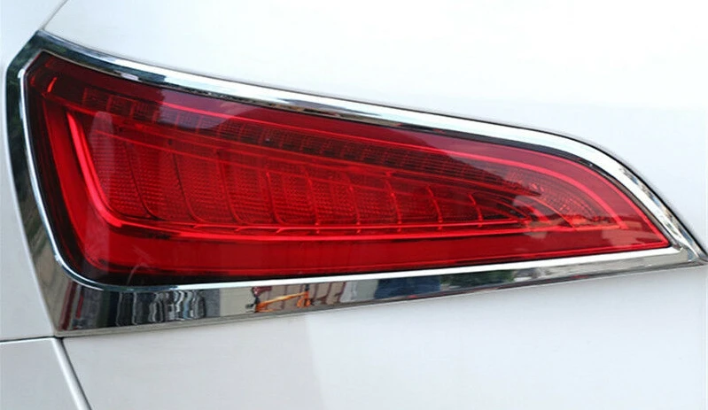 

Rear Light Lamp Cover Chrome Frame For Audi Q5 2013 2014 2015 2016