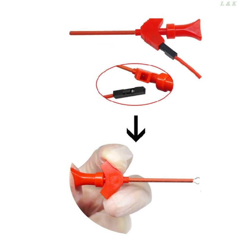 10 шт. P5003 зонд для логического анализатора Mini Grabber SMD IC аксессуары тестирования
