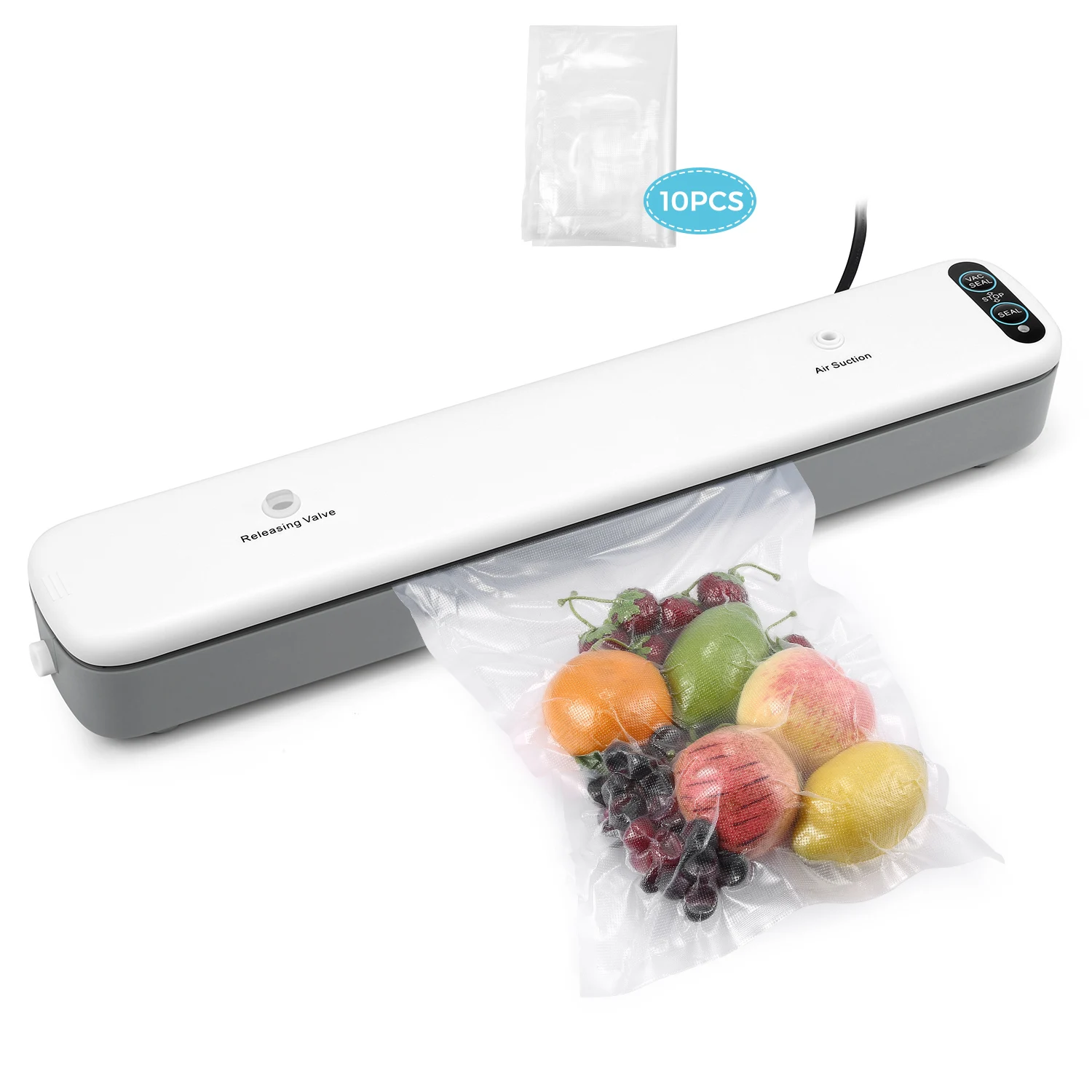 

Automatic Electric Sealing Machine Vacuum Package Domestic Kitchen Tool