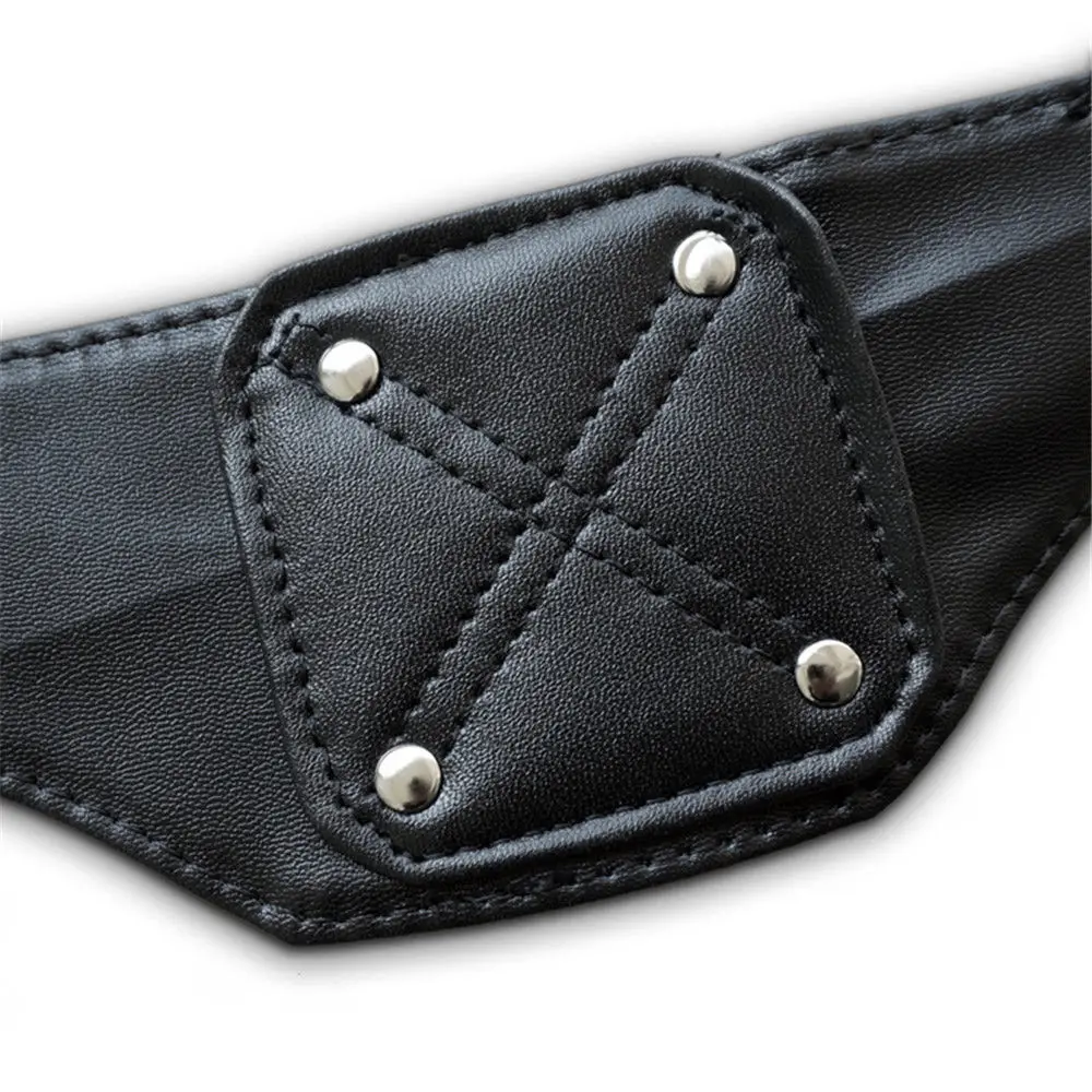 Аниме Токийский Гуль Кен канеки черная белая маска с нашивкой для глаз реквизит