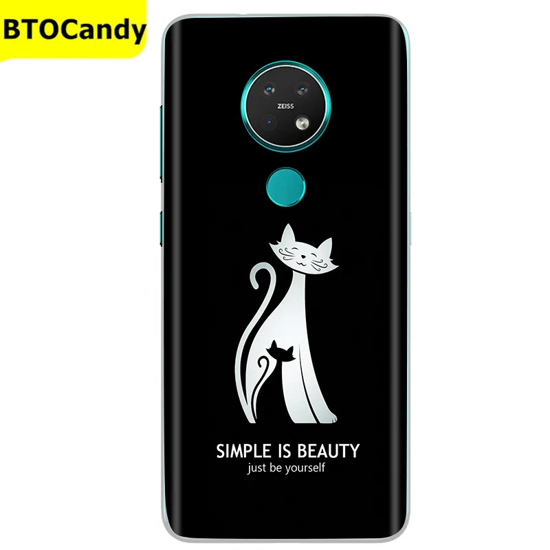 wallet cases For Nokia 7.2 Case Phone Cover Silicon Case for Nokia 6.2 7.2 TA-1196 TA-1181 Tpu Case for Nokia7.2 Nokia6.2 Nokia 1.4 Soft Case wallet cases Cases & Covers