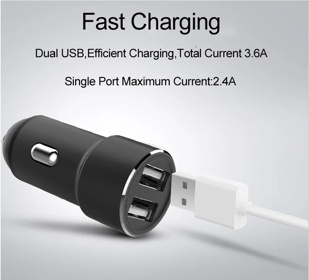 Автомобильное зарядное устройство Quick Charge USB быстрое зарядное устройство для Xiaomi Mi 9 iPhone X Xr 8 XS huawei P20 30 Lite samsung S9 S8 S10 Plus автомобильное зарядное устройство
