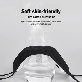 

Face Masks Mouth Protection Cotton PM2.5 Mouth Mask Anti Pollution Mask Dust Respirator Washable Reusable