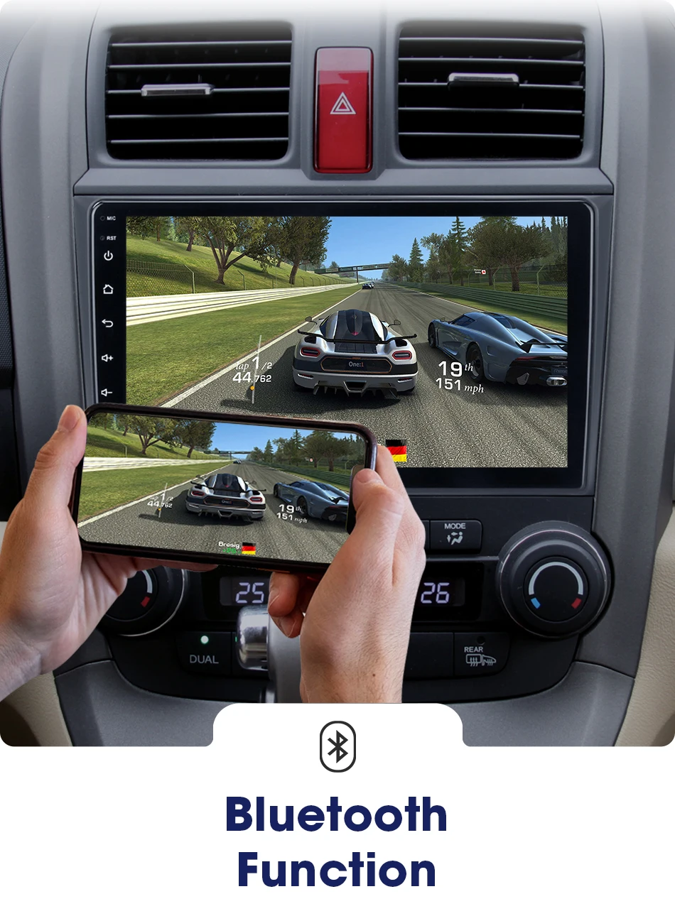 2G+ 3 2G 2din Android 8,1 автомобильный радио мультимедиа dvd-плеер для Honda CRV CR-V 2007-2011 4G+ WiFi аудио gps навигация головное устройство