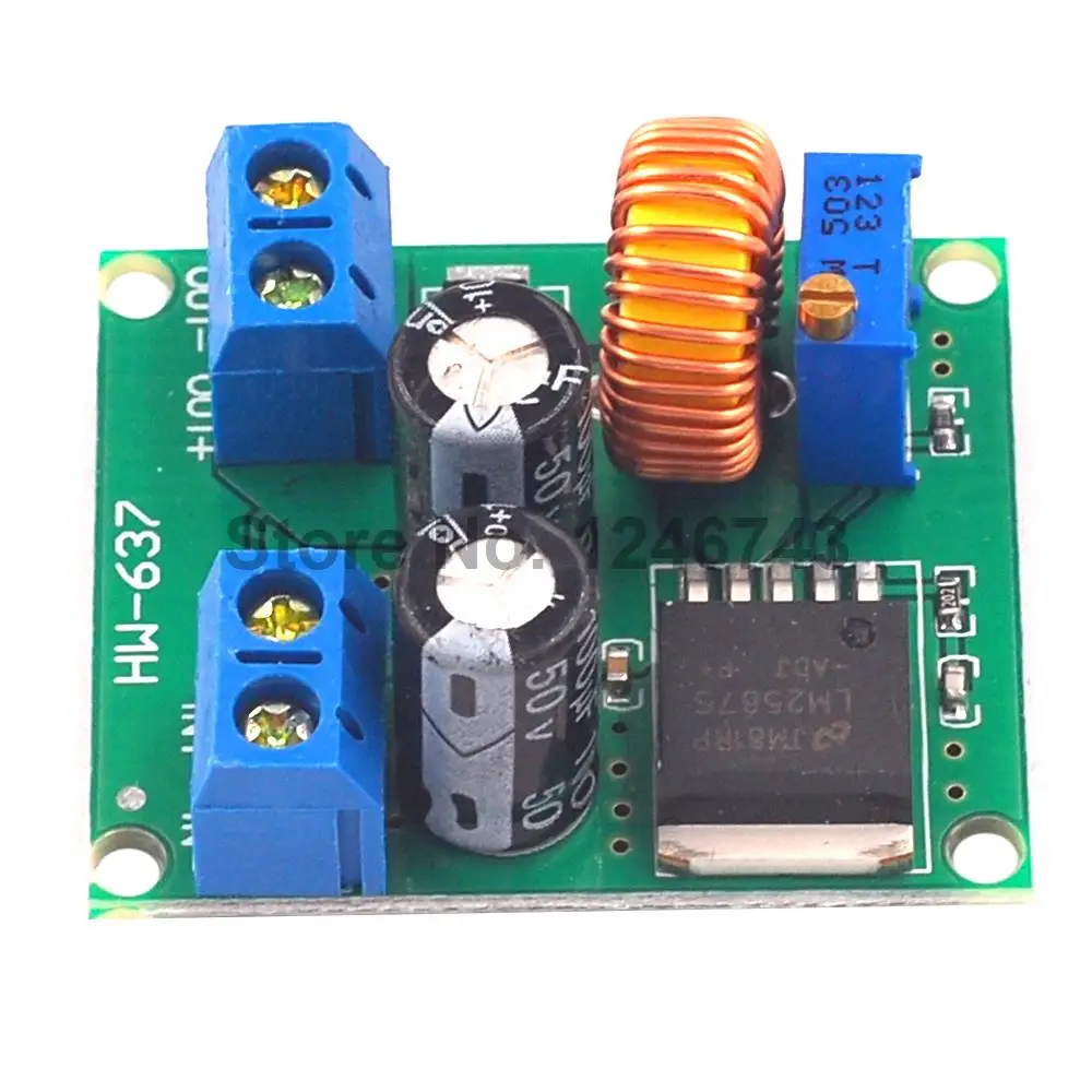LM2587 DC-DC 3 V-35 V 4 V-40 V Step Up Мощность модуль повышающий преобразователь постоянного тока 12В 24В преобразователь 12 В до 5 В пост Напряжение преобразователь 12v To 19v
