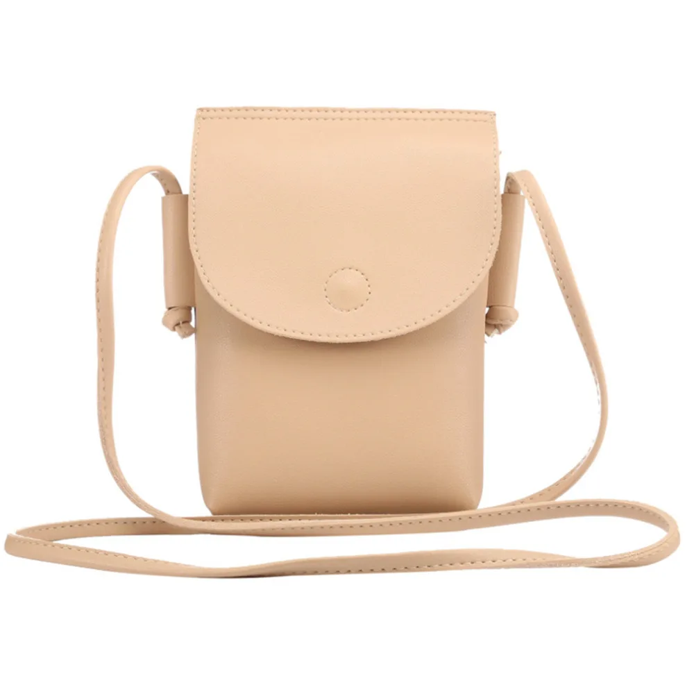 

Korean Casual Mini Phone Messenger Bags Phone Bag Shoulder Bag For Girls Simple Money Crossbody Bags Mini Multifunction Handbag