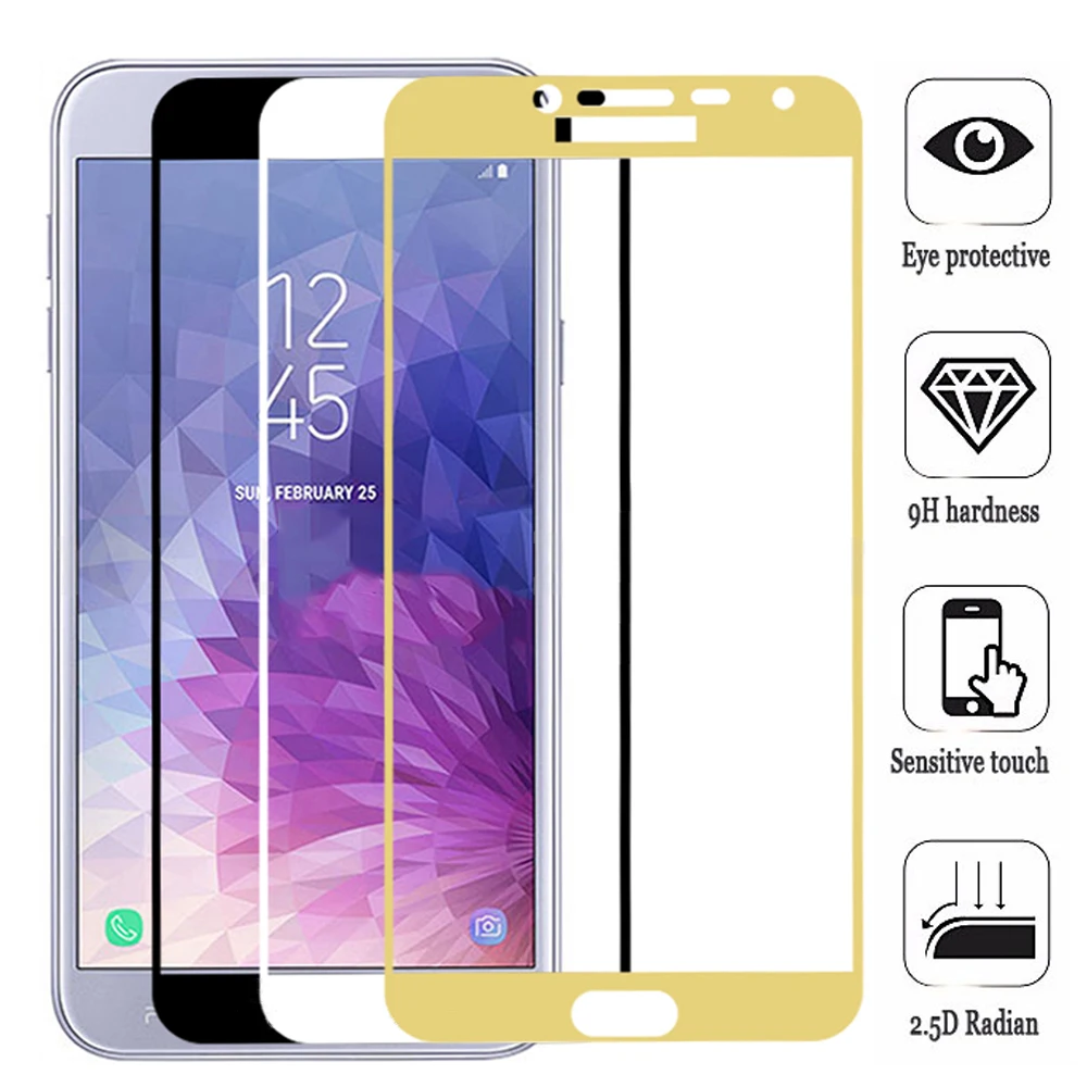 

Full Cover Tempered Glass For Samsung Galaxy A3 A5 A7 J3 J5 J7 2016 2017 J2 Core Screen protector Glass Protective Safety Film