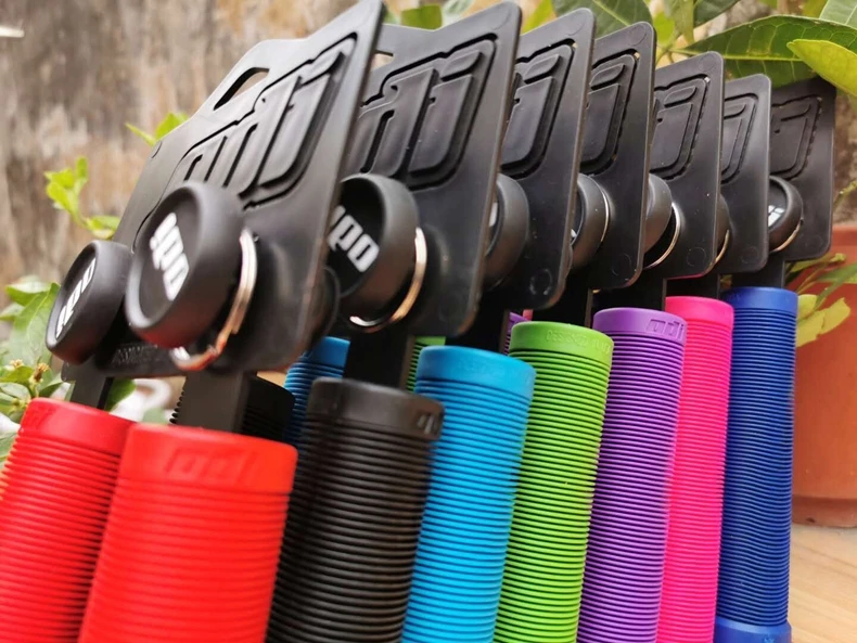 ODI MTB Handlebar Grips Bicycle Silica Gel Handlebar Grip Soft Non-slip Shock-absorbing Handle Cover XC/AM Downhill Folding Bike