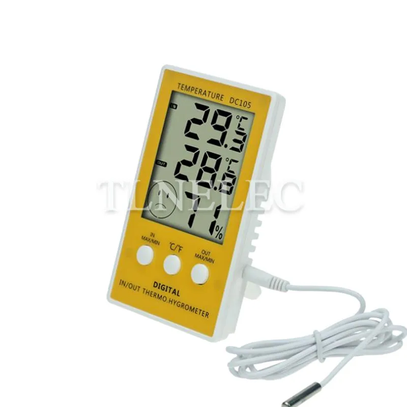 

Indoor and Outdoor Digital Temperature and Humidity Meter Multifunctional Large-screen Display Temperature and Humidity Meter