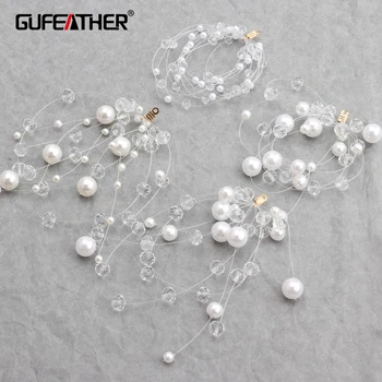 

GUFEATHER M731,jewelry accessories,diy pendants,plastic artificial pearl,hand made,charms,jewelry making,diy earrings,6pcs/lot