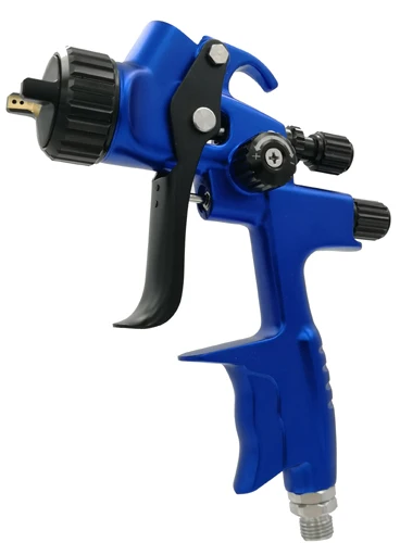 Blue Limited Edition LVLP Spray Paint Gun-1.3/1.4 Tips with 600 tank for Car New Design Painted pistol Air Sprayer gun | Инструменты