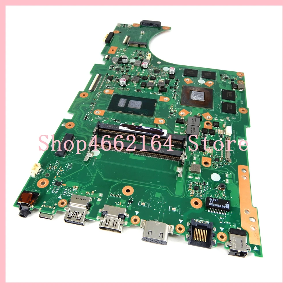 X756UXM MB._ 0 м/I7-6500U/AS GTX950M DDR4 Материнская плата Asus X756UB X756UW X756UXM X756UX X756U Материнская плата ноутбука тестирование работы