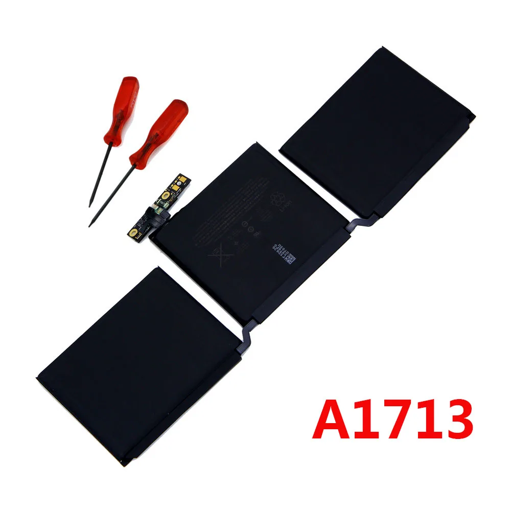 

11.4v 54.5wh/4781mah A1713 Laptop Battery For Apple MacBook Pro 13'' A1708 2016 2017 year MLL42CH/A MLUQ2CH/A