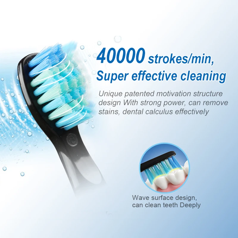 SEAGO Electric Toothbrush Rechargeable Buy One Get 1 Free Sonic Travel Toothbrush Head replacement Whitening Best Healthy Gift SEAGO Electric Toothbrush Rechargeable Buy One Get 1 Free Sonic Travel Toothbrush Head replacement Whitening Best Healthy Gift