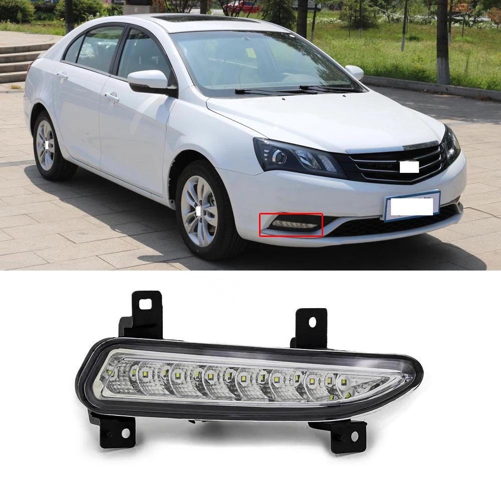 CAPQX для Geely Emgrand 7 EC7 2014 2016 переднего бампера Туман светильник противотуманной фары