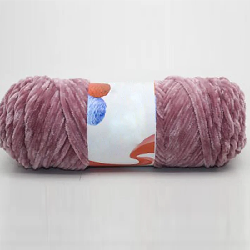 Velvet Yarn Soft Protein Cashmere Yarn Silk Wool Baby Yarn Crochet Knitting Yarn Cotton Baby Wool Diy Sweater - Color: 7