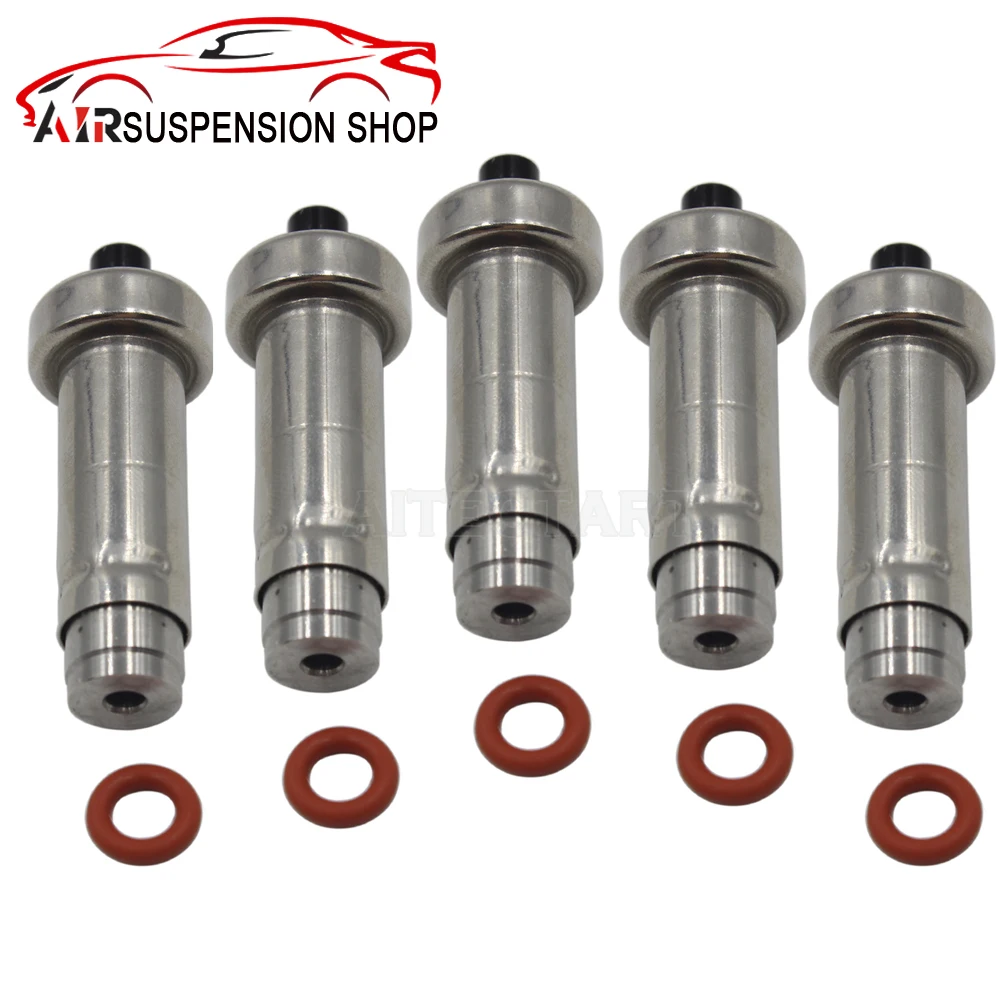 5x For BMW F02 F07 GT F11 Air Shock Compressor Solenoid Electronic Valve Core Suspension Pump