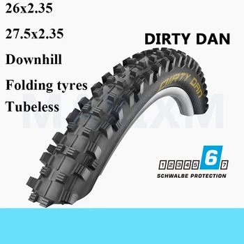 

Tubeless Easy Bicycle Tire 26*2.35 27.5*2.35 EVO TLE Snake Skin DH MTB Mountain Bke Tires Downhill Folding Tyres 60-559 60-584