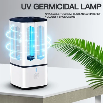 

Portable UV Sterilizer Lamp Germicidal Disinfection LED Light Bulb Bacterial Ultraviolet Kill Mite Lamp Home Cleaning Led Light