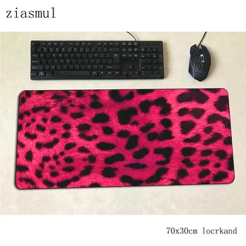 

cheetah print mouse pad gamer Domineering 70x30cm gaming mousepad notbook mat cute padmouse games Beautiful gamer mats gamepad