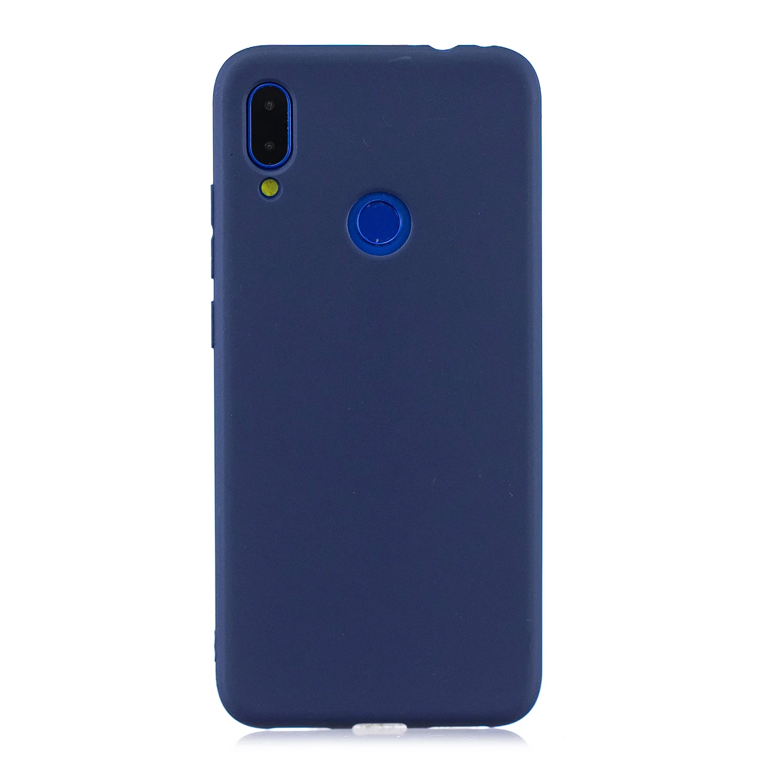 Яркий однотонный силиконовый чехол для Xiaomi Redmi Note 8 7 7A 6 6A 5 5A 4 4X K20 Pro Go Coque модный Матовый Мягкий ТПУ чехол для телефона - Цвет: navy