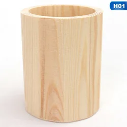 Organiseur de bureau multifonctionnel en bois, porte crayon Design simple et à la mode, accessoires de bureau, porte stylo 1 pièce 