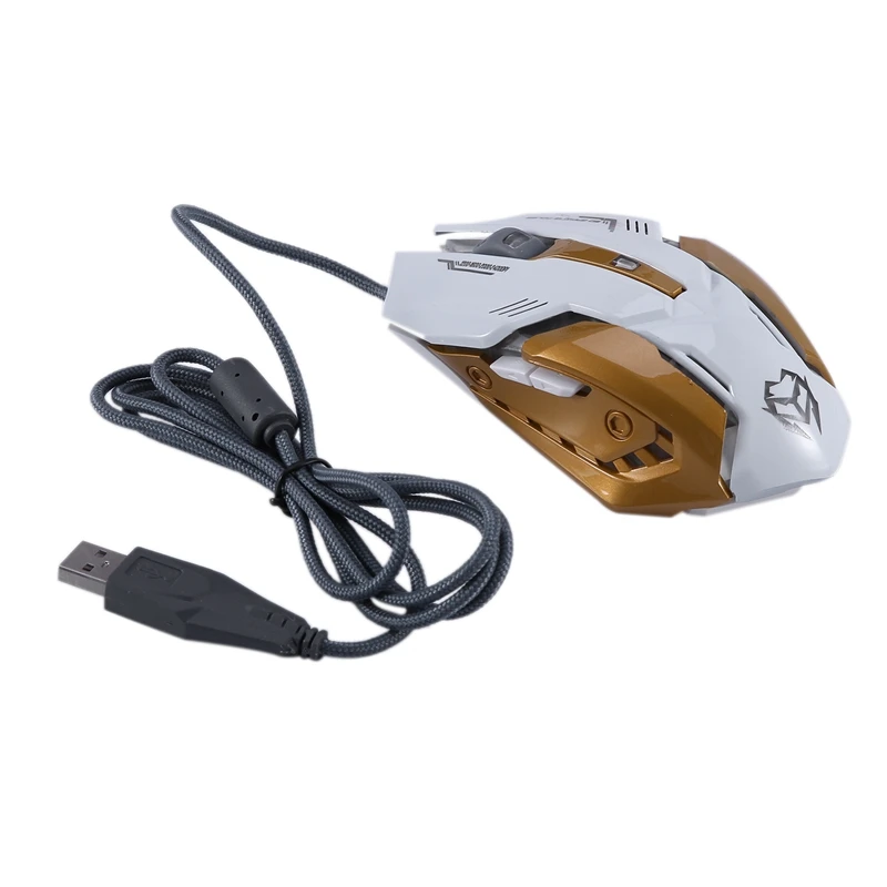 KINGANGJIA G500 сплав шасси блестящие ESports игровая мышь Проводная игровая мышь USB