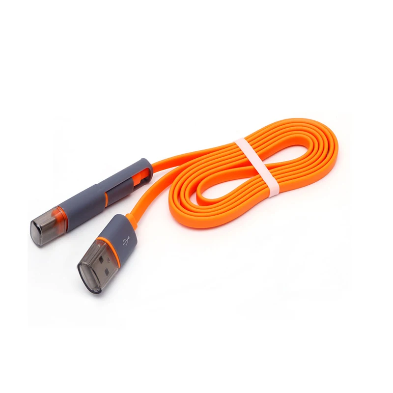 2 в 1 USB мужчина к тип-c+ Micro USB кабель для зарядки данных шнур для samsung htc LG
