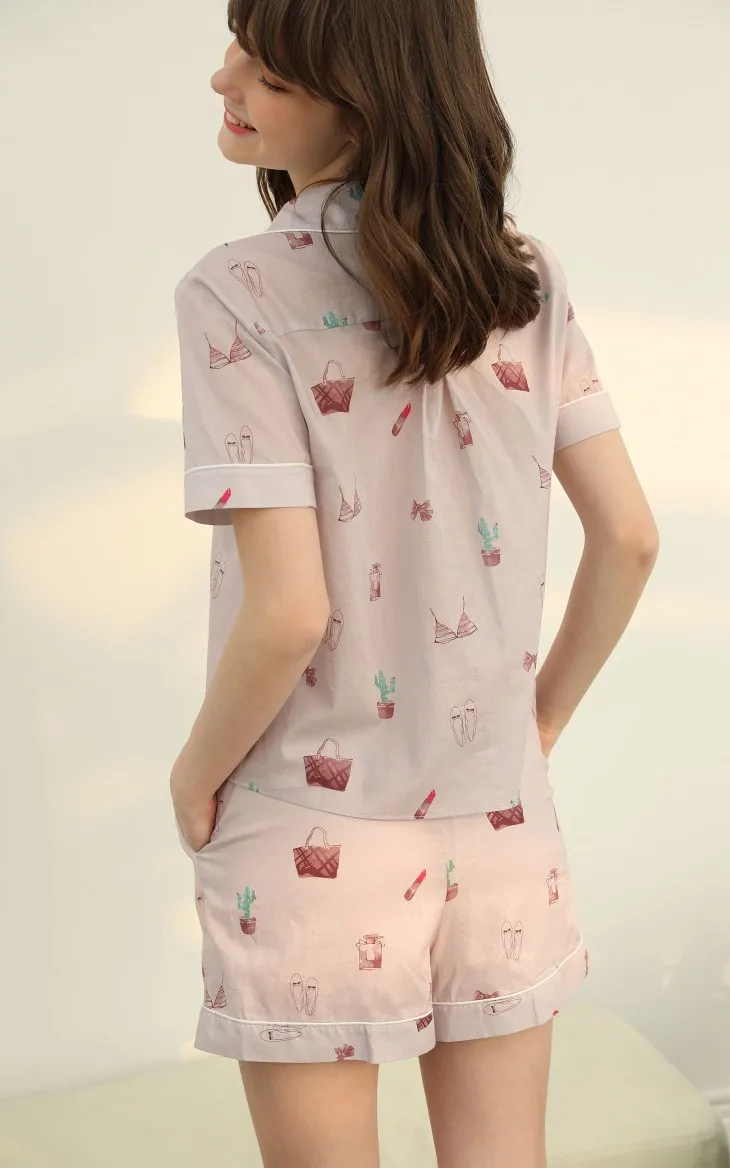 Vero Moda Новое поступление домашний костюм для отдыха с мультяшным принтом | 3192BS502