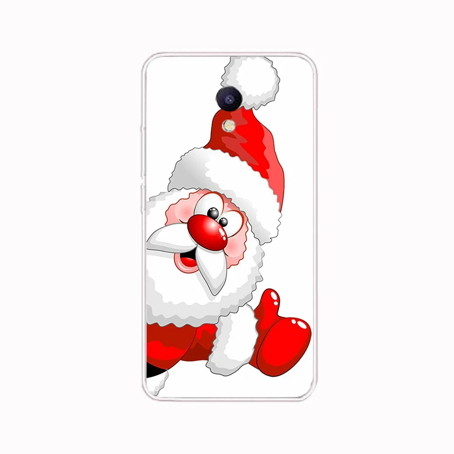 cases for meizu back 76SD  merry Christmas Tree Snow Flakes Soft Silicone Tpu Cover phone Case for Meizu M5 M5S M5C M6 M6S M6T Note Pro 7 Plus meizu back cover Cases For Meizu