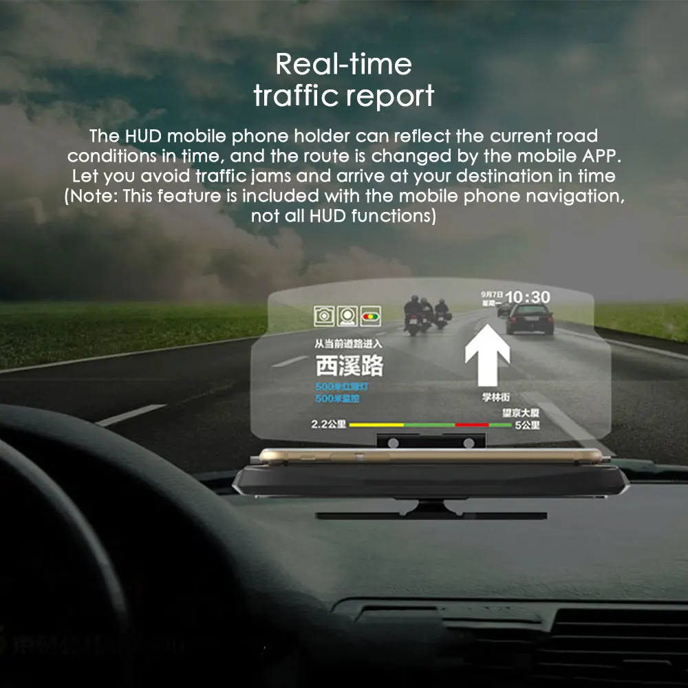 ABS автомобильный навигатор HUD автомобильный телефон Монтажный кронштейн поддержка универсальный авто телефон Монтажный кронштейн для gps