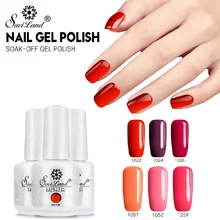 Saviland 15 мл Гель-лак для ногтей Гель-лак строительный лак стойкий маникюр 58 цветов верхнее Базовое покрытие грунтовка клей для ногтей