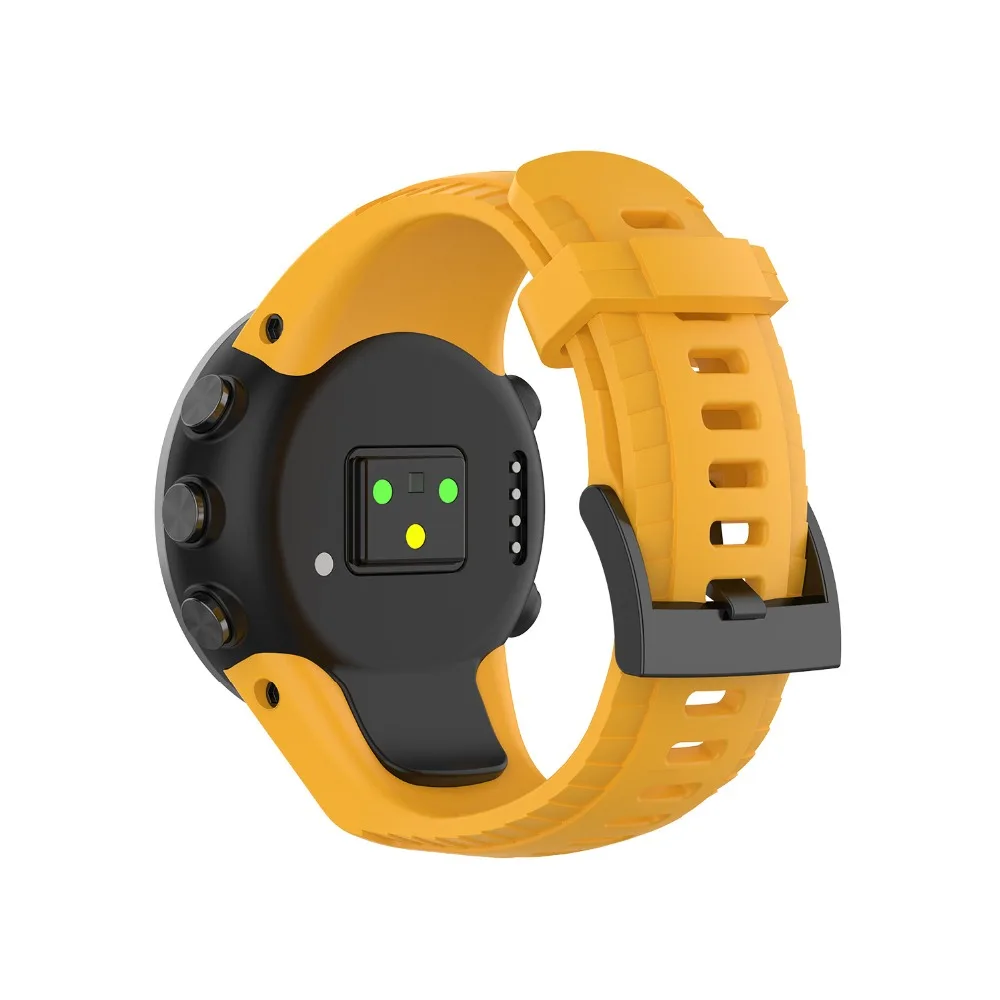 2 в 1 COMLYO Смарт-часы USB зарядное устройство кабель для Suunto 5 Силиконовый Браслет замена Браслет для suunto 5 ремешок для часов