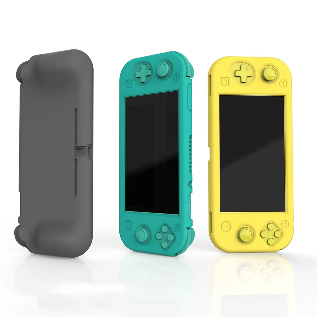 Игровой Чехол, аксессуары, защитная коробка для NS Switch Lite, силиконовый гелевый чехол, чехол, консоль, эргономичная ручка, чехол для игры, Прямая поставка