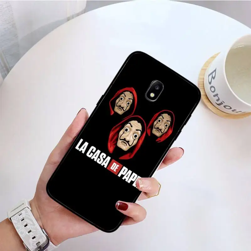 TV series Money Heist House of Paper Phone Case cover For Samsung Galaxy J7 J6 J6PLUS J8 J4 J4Plus J7DUO J7NEO J2 J5 J6 J7 Prime 