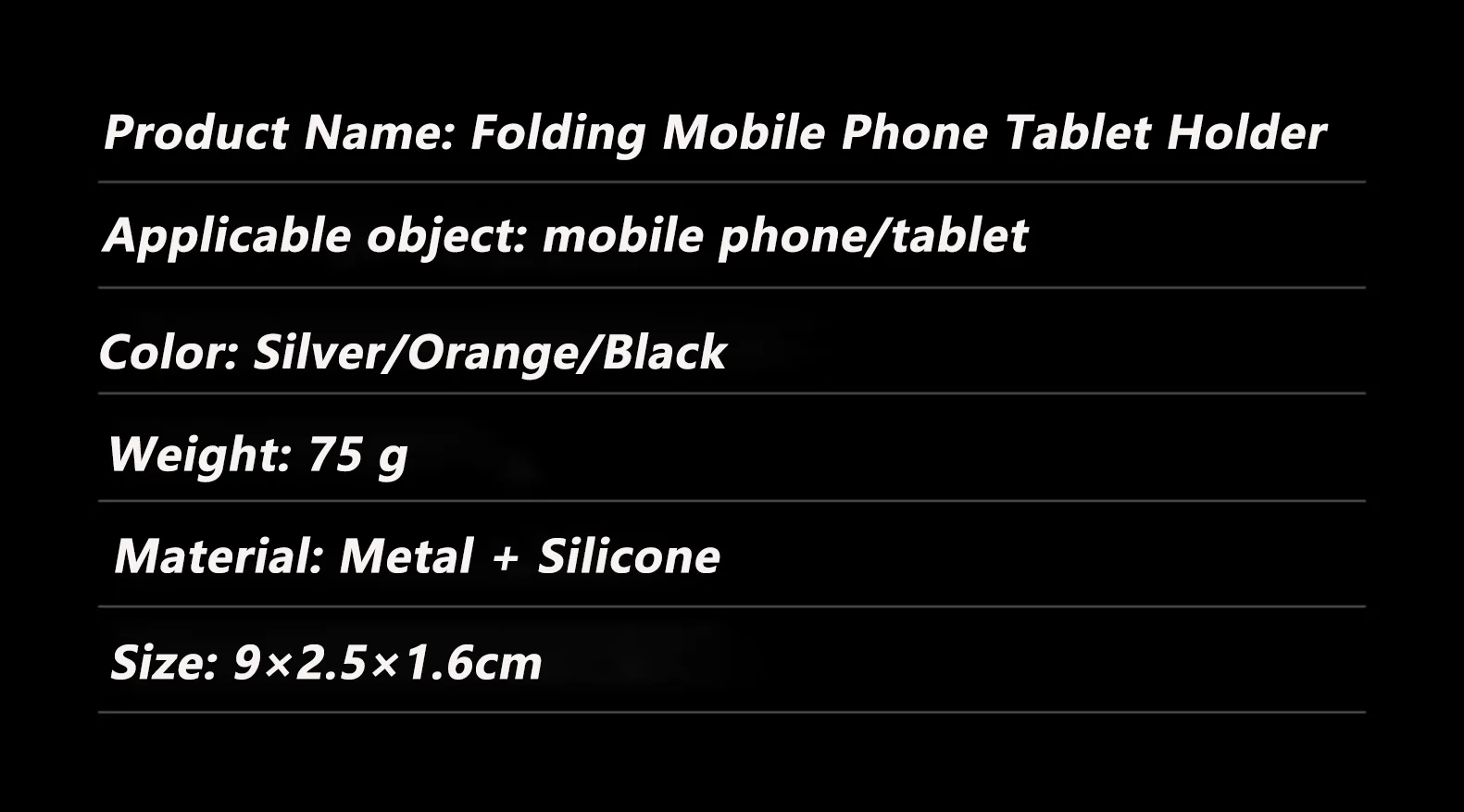 T1 Universal Mini Size Aluminum Portable Folding Desk Mount Holder Bracket Mobile Phone Cradle Foldable Stand for Cellphone iPad