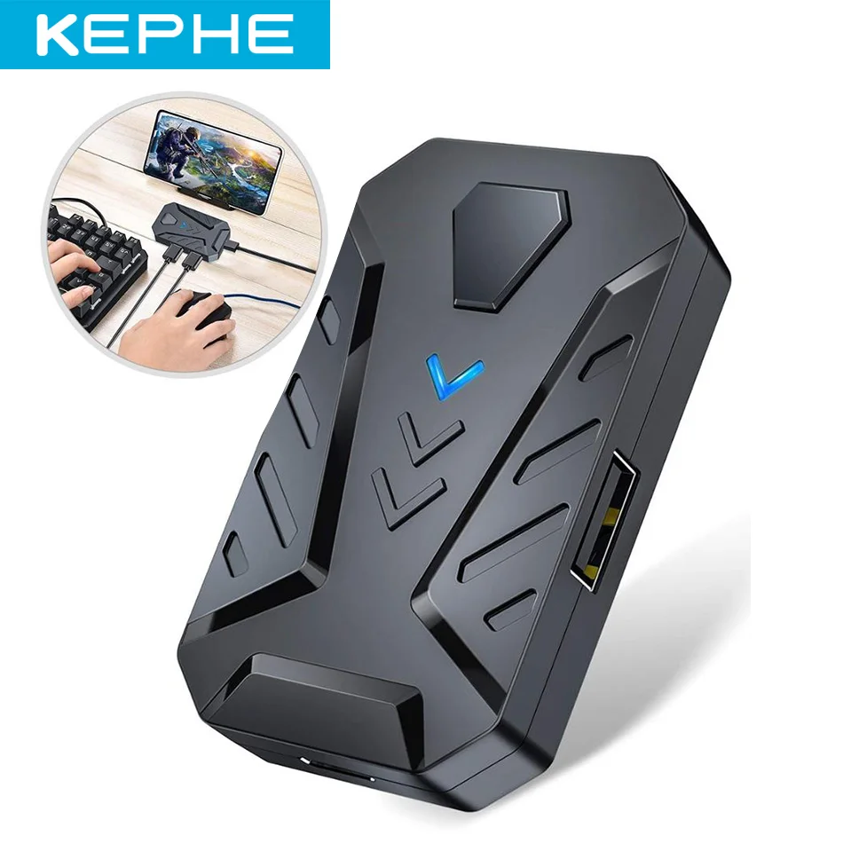 KEPHE Battle Dock мобильный Игровой Контроллер конвертер клавиатуры и мыши для