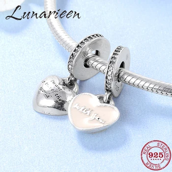 

2019 Fashion women 2 pendants charm Travel the world 925 Sterling Silver beads Fit Original europeu Bracelet Jewelry making