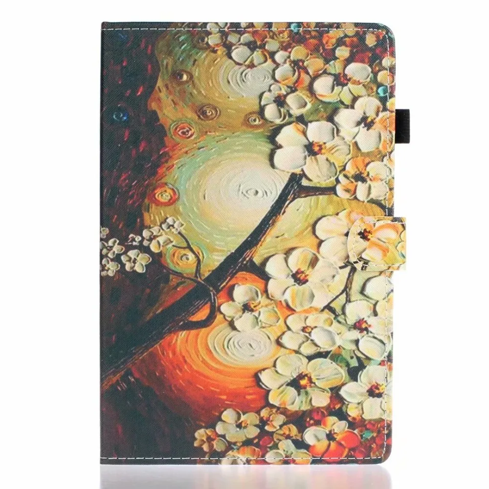Чехол из искусственной кожи для Samsung Galaxy Tab S6 10,5 SM-T860 SM-T865 T860 10," чехол Funda планшет Модный чехол с подставкой