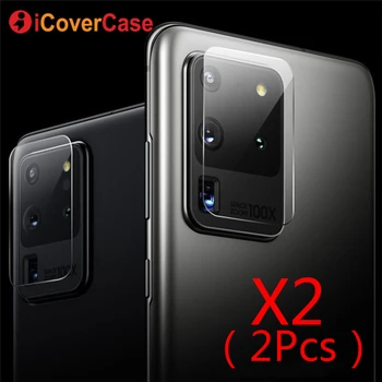 

2Pcs Camera Glass Film For Samsung S20+ S20 Plus 5G Case Mobile Accessories Back Camera Protector Lens Tempered Glass For S20+5G