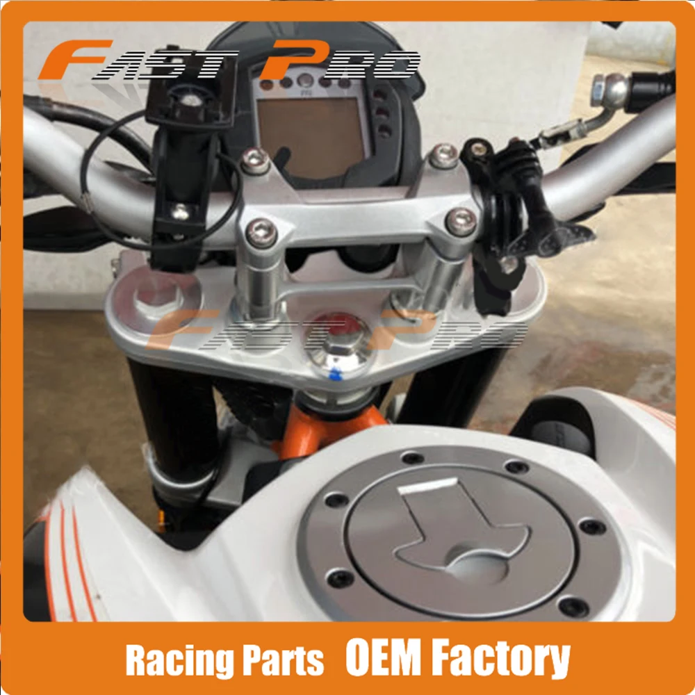 Аксессуары для мотоциклов с ЧПУ Алюминий стоянок рукоятка для KTM 125 200 390 Duke 2013 к рулю мотоцикла велосипеда