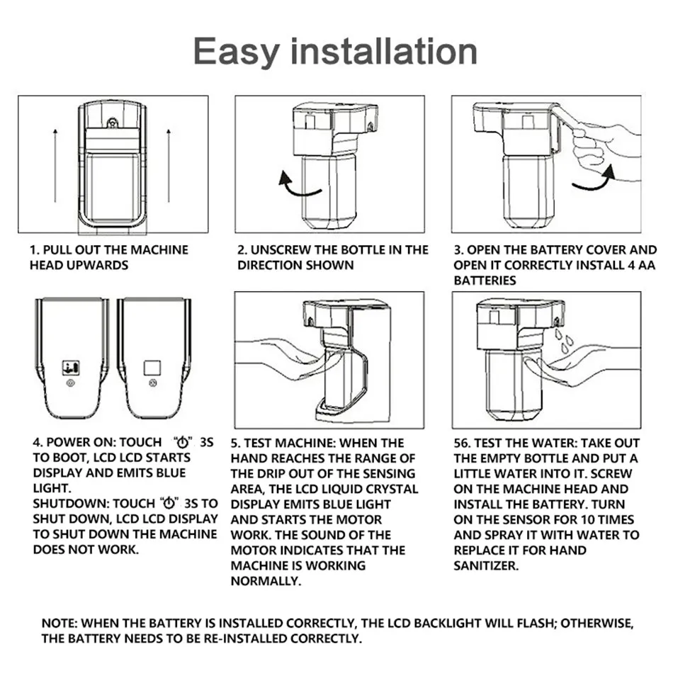 Настенный умный автоматический ИК-датчик, диспенсер для мыла для дома, кухни, ванной комнаты, диспенсер для мыла, диспенсер для мыла