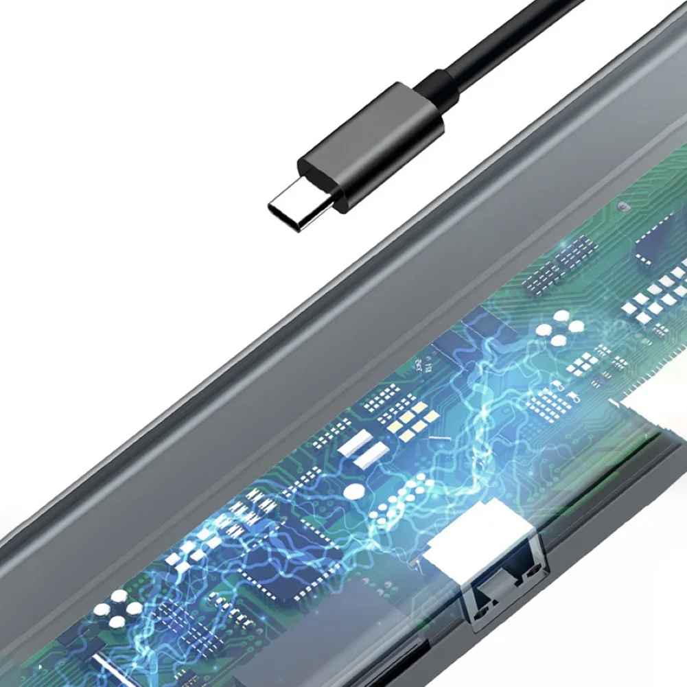 Muiti usb-хаб 3,0 USB C концентратор USB разветвитель 3,0 type C концентратор 10 портов USB-C Hab все в одном для компьютера ноутбука док-станция